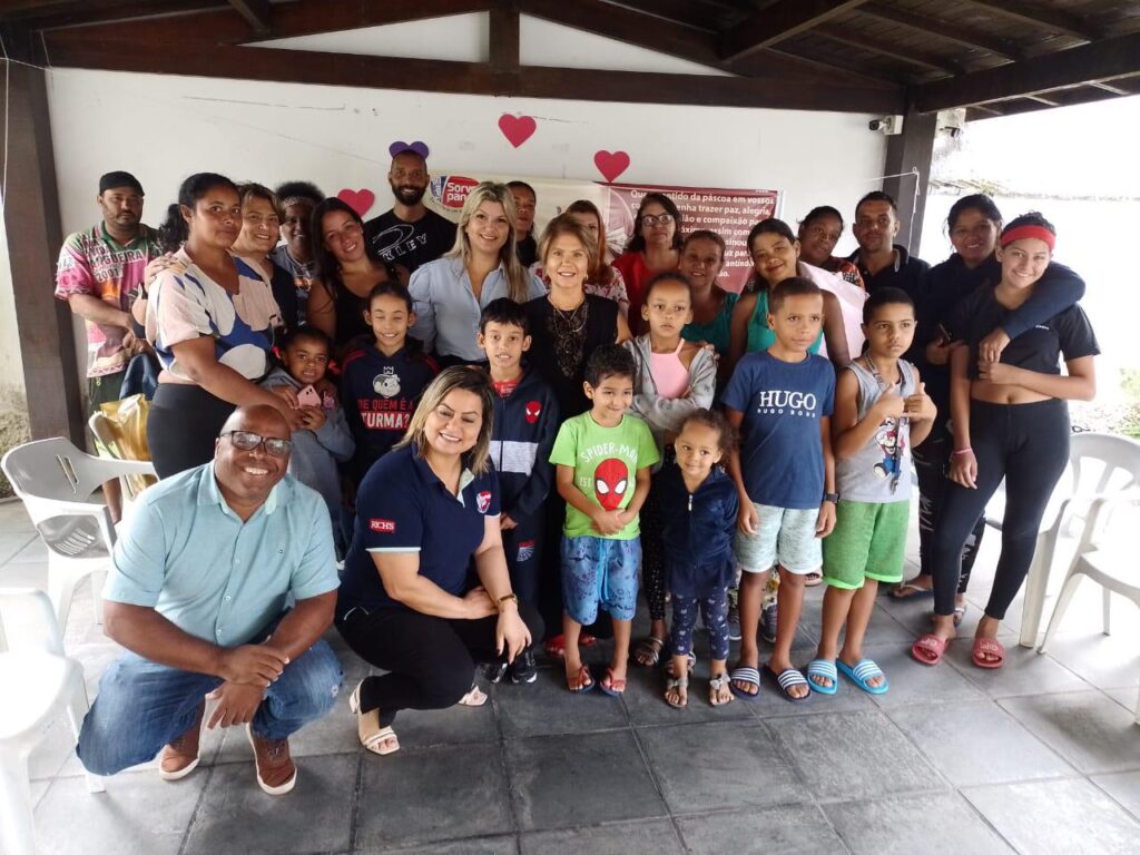 Crianças dos CRAS Centro e Jardim Caçula recebem ação social da Sorvepan