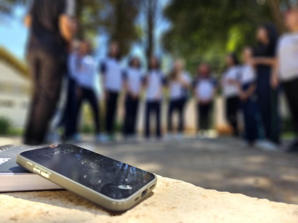 Roda de conversa é realizada pelos alunos do Ensino Fundamental II