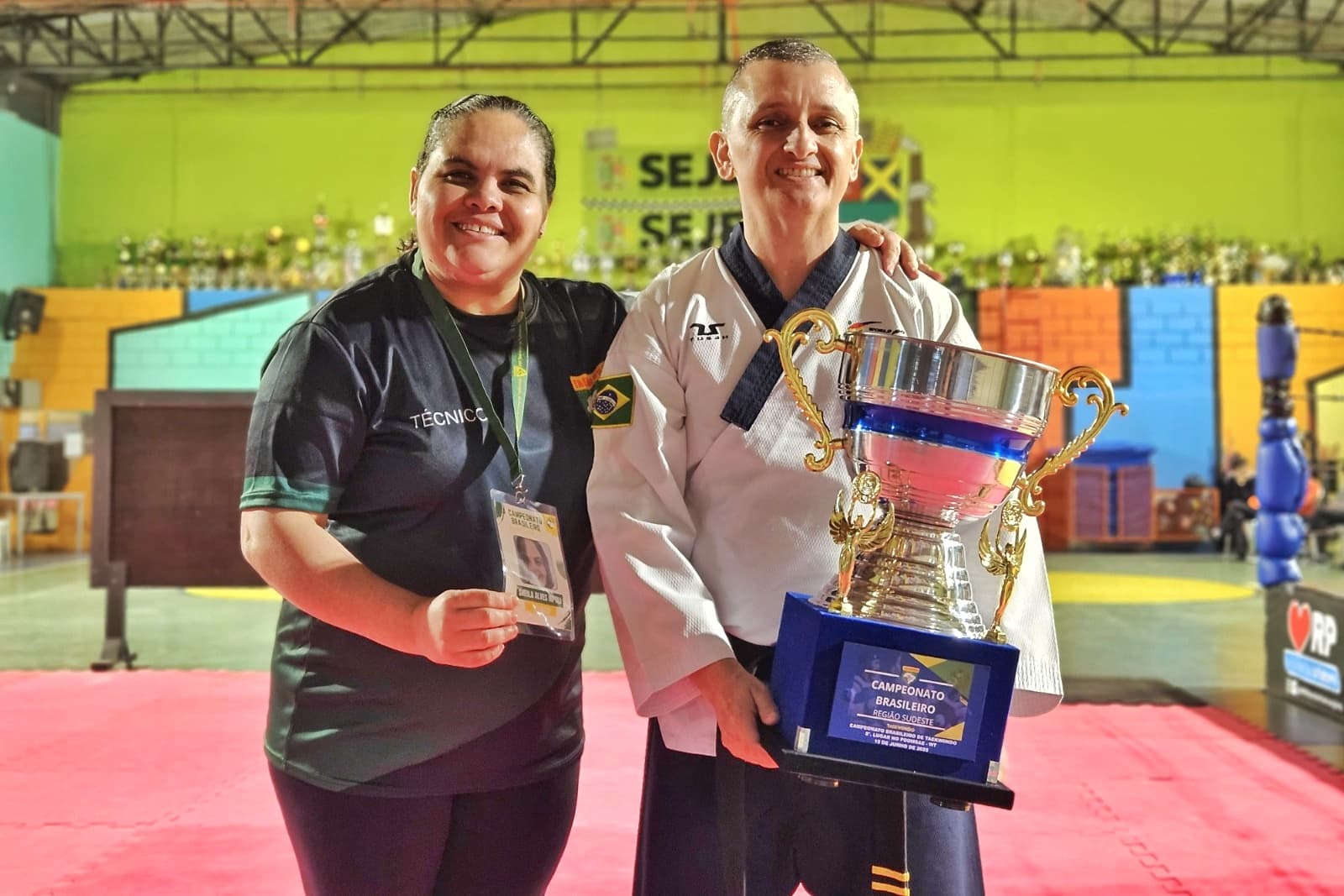 Atleta de Ribeirão Pires brilha no Campeonato Brasileiro de Taekwondo